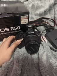 Canon EOS R50連內存卡鏡頭