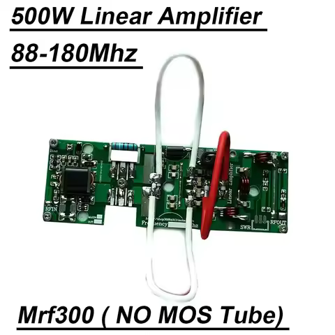 88-180Mhz Mrf300 LDMOS 500W Linear RF POWER Amplifier kit ( NO MOS tube) HF VHF UHF CW SSB FT8 RTTY 