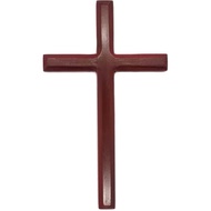 Wooden Cross * 3D Dimension 24cm (H) * Christian Gift * Good News and Resources