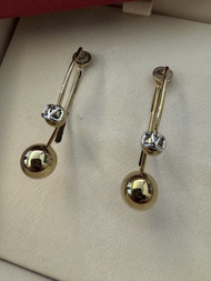 Valentino Garavani 金色耳環