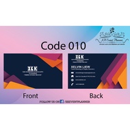 C10 Name Card Design