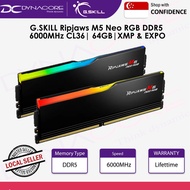 G.SKILL Ripjaws M5 Neo RGB 64GB (2x32GB) DDR5 6000MHz CL36 Intel XMP / AMD EXPO Desktop Memory Kit F