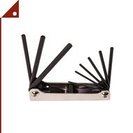 Klein Tools : KLT70591* Folding Hex Key Set 9-Key SAE Sizes