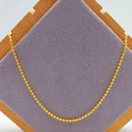 999 Pure Gold Ball Chain ( 2mm )