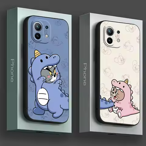 J-Jerrys Mouse Toms Cat Phone Case For Poco X8Pro Max X6 X7 X8 M7 M8 F6 F7 Pro F8 For Xiaomi 11T 13T