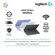 Logitech Keys-To-Go 2 Portable Wireless Keyboard Universal Layout