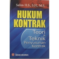 CONTRACT LAW BOOK THEORY & TECHNIQUES OF USED CONTRACT ENFORCEMENT Original