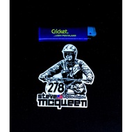 Troy Lee Design Sticker - 278 Steve Mcqueen