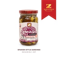 ▧ ◌ ▽ ✑ █ ZARAGOZA Spanish Style Sardines in Olive oil "HOT"