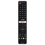 GB326WJSA Replacement Sharp TV Remote Control,for Sharp AQUOS Smart LCD LED TV, with YouTube, Netflix Buttons (No Voice Function)