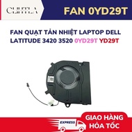 FAN Dell Latitude 3420 3520 Laptop Cooler FAN 0YD29T YD29T