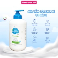 Sữa tắm gội cho bé từ thảo dược Orgabie giảm hăm tã rôm sảy mẩn ngứa dùng cho trẻ từ sơ sinh