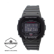 Casio G-Shock DW5600 Special Colour Series Grey Resin Band Watch DW5610SU-8D DW-5610SU-8