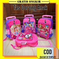 Tas Troli Anak Perempuan Sd Travel Trol Sekolah Troly Karakter Lucu Roda Murah Paud Kelas 1 2 3 4 5 