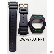 casio watch Aksesori ◊CASIO G-SHOCK BAND AND BEZEL DW5700 DW5750 100% ORIGINAL