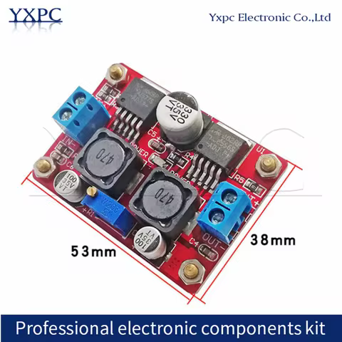LM2596S LM2577 DC-DC Adjustable Step-Up and step-down Power Supply Module boost and buck voltage con