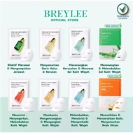 Breylee Sheet Mask Rose Hydrating | Retinol Lifting | Collagen Peptide