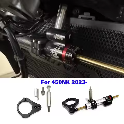 For CFMOTO 450NK 450 NK 450nk 2023+ Accessories Adjustable Steering Damper Stabilizer Mounting Brack