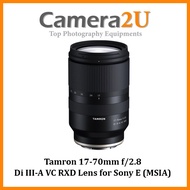READY STOCK Tamron 17-70mm f/2.8 Di III-A VC RXD Lens for Sony E Fujifilm X (MSIA)