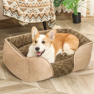 Four-season dog bed, summer pet bed, removable and washable dog bed, large dog bed, small dog bed, T