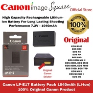 Canon Battery LP-E17 E17 for R100 R50 R8 RP R10 200D MK II 200D 250D 800D 760D 750D 77D M5 II M6 MK 