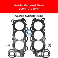 Head Gasket for Yamaha Outboard F200B / F250G / F250H - 6P2-11181-00 & 6P2-11182-00