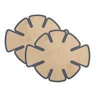 [ey5ey54t]Round Loaf Pan Liners(2 Pieces) Extended Silicone Baking Mats with Safety-Edge Handles Fit