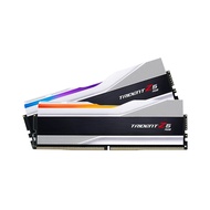 RAM DDR5(6000) 64GB (32GBX2) G.SKILL TRIDENT Z5 RGB SILVER (F5-6000J3040G32GX2-TZ5RS) - A0148373