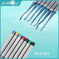 7pcs/Set Teeth Extracting Stainless Steel Implant Tool Lift Root Extraction AZDENT