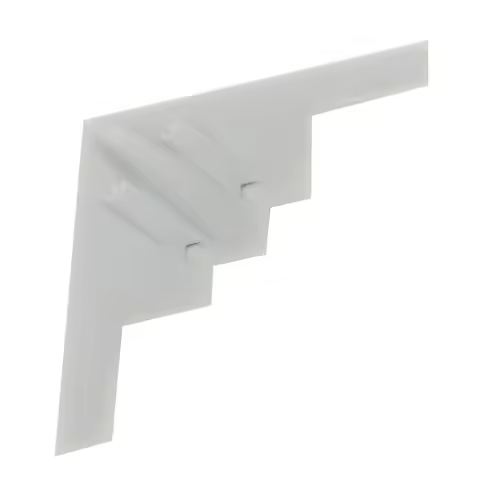 2PCS 1/700 400 350 Scale B-2 Stealth Bomber Mould Strategic Plane Parts Uncolored Bombardment Aircra