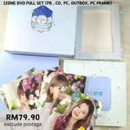 IZONE 1ST CONCERT EYES ON ME DVD KIT CHAEWON WOOYOUNG YUJIN SAKURA EUNBI YENA CHAEYEON YURI MINJU HY