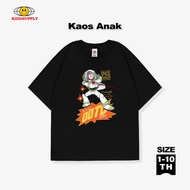 KiddSupply Kids Tshirt Buzz Lightyear Black & Purple l Unisex Kids T-Shirt TSKD034