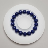 Lapis Lazuli Lazuri Afghan Full Stone Bracelet natural Stone 5A 11.5mm C2061