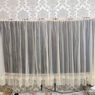 TV Lace LCD Turn On Do Not Pick Up TV Cover Dust Cover King Gold Fabric TV Cover Frame TV Cover