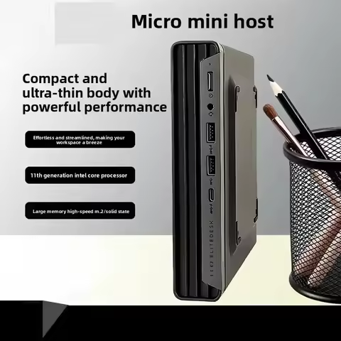 Used For HP 800 G8 G4 G1 400 G3 Mini PC High Performance Ultra Slim Desktop Computer For Home Office