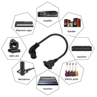 LI 90 Degree IEC 320 C13 Female to C14 Male C13 to C14 Panel Mount Power Cable