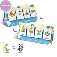 Alittlesetrtop Sentence-Making Exercises Flip Chart Sentence Educational Learning Tool Vocabulary Bu