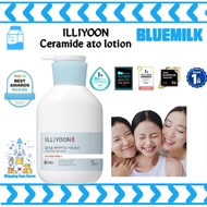 Gentle, benign moisturizer for face and body ILLIYOON Ceramide Ato lotion/Korean Moisturizing milk for soft skin