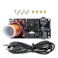 1Set Tesla Coil Kit DC 15-24V 15W Mini Music Tesla Coil Plasma Speaker Tesla Wireless Transmission D
