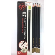 {Ship-out 24H} PREMIUM Quality Exam Grade 2B pencil (1box 12pcs)