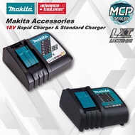 MAKITA Battery & Charger 18V DC18RC Rapid Charger / DC18SD Standard Charger