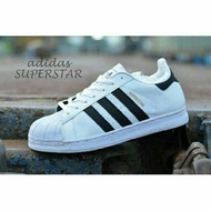 Sepatu Adidas Superstar Cewek Cowok Putih Hitam Sepatu Olahraga