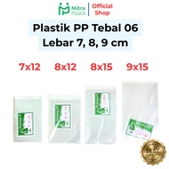 PP Plastic Width 7 8 9 Thickness 06 7x12 8x12 8x15 9x15 Transparent Clear Bag