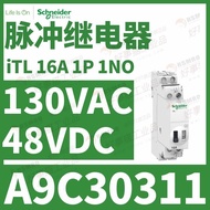 Schneider iTL Pulse Relay A9C30215 2P16A Circuit Contact 1NO1NC 24VDC 48VAC Relay Power Supply DC St