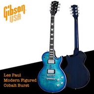 【又昇樂器.音響】Gibson Les Paul Modern Figured Cobalt Burst 電吉他
