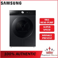 Samsung BESPOKE AI™ 9kg Tumble Dryer with AI Dry | DV90BB9440GBFQ Heat Pump Dryer Mesin Pengering Cl