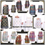 New Design Songket Samping PK 3D 2.5M Exclusive