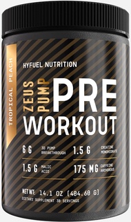 Zeus Pump Pre Workout Powder - Boost Focus and Energy - Pre-Workout with Creatine, L-Citrulline, Agm