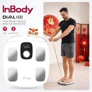 Official Distributor - InBody Dial H30 Smart Body Composition Scale, Digital Weight, Body Fat, BMI
