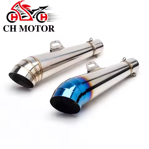 CH MOTOR 51mm motorcycle GP exhaust muffler Escapes Para Motos for FZ1 R6 R15 ZX6R ZX10 Z900 1000 CB